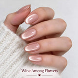 Wine Among Flowers